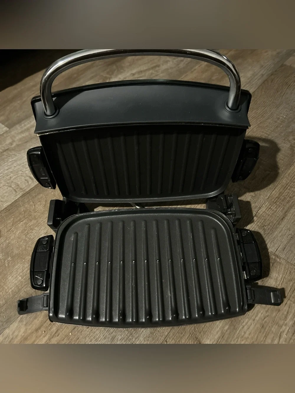 Lean Mean Fat Grilling Machine Electric Grill - Black